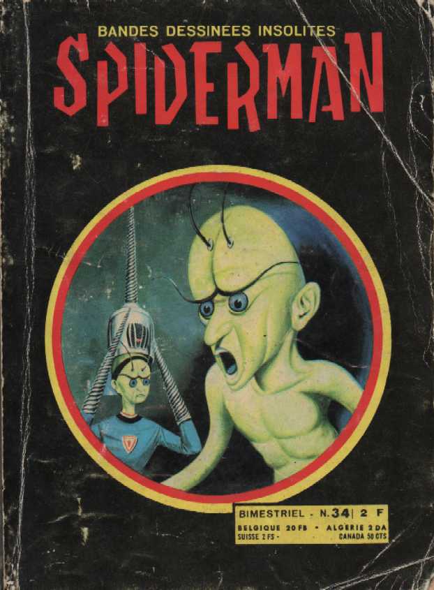 Scan de la Couverture Spiderman 1 n 34